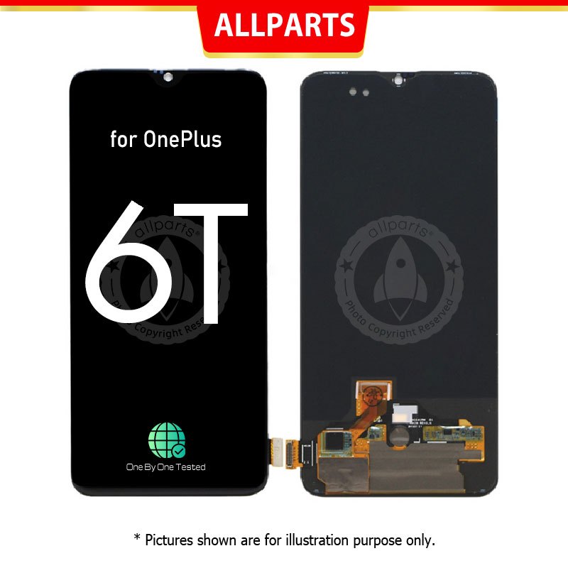 Màn hình LCD oled / incell ALLPARTS thích hợp cho oneplus 6t 1 + 6t LCDizer