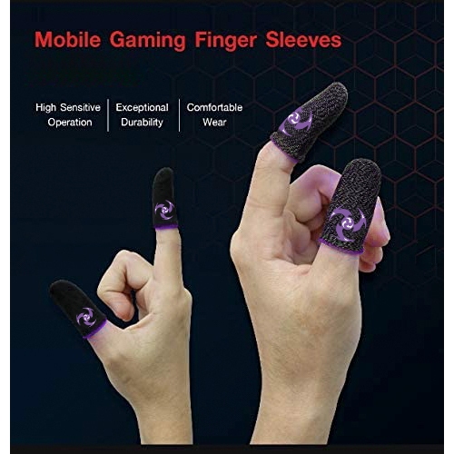 Bluewow  Găng Tay Ngón Tay Sợi nano Mỏng Thoáng Khí Chống Mồ Hôi Chơi game pubg