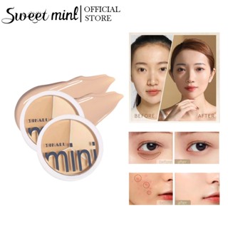 Bảng Kem Che Khuyết Điểm Sweet mint DIKALU 3 Màu Che Phủ Quầng Thâm Mắt Và Mặt Chuyên Nghiệp