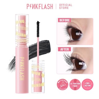 [Hàng mới về] Mascara Pinkflash sợi siêu mỏng làm dài và cong mi không vón cục lâu trôi