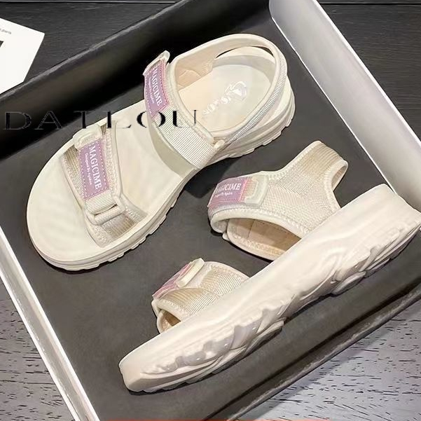 DAILOU  dép nữ dép sandal nữ 2023 hotsale Đáng yêu Đa năng Lịch sự Màu sắc đa dạng FDL2391GXZ38Z230919