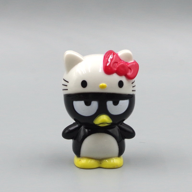 SANRIO Set 4 Mô Hình Nhân Vật Phim Hoạt Hình hello kitty 4-4.5cm