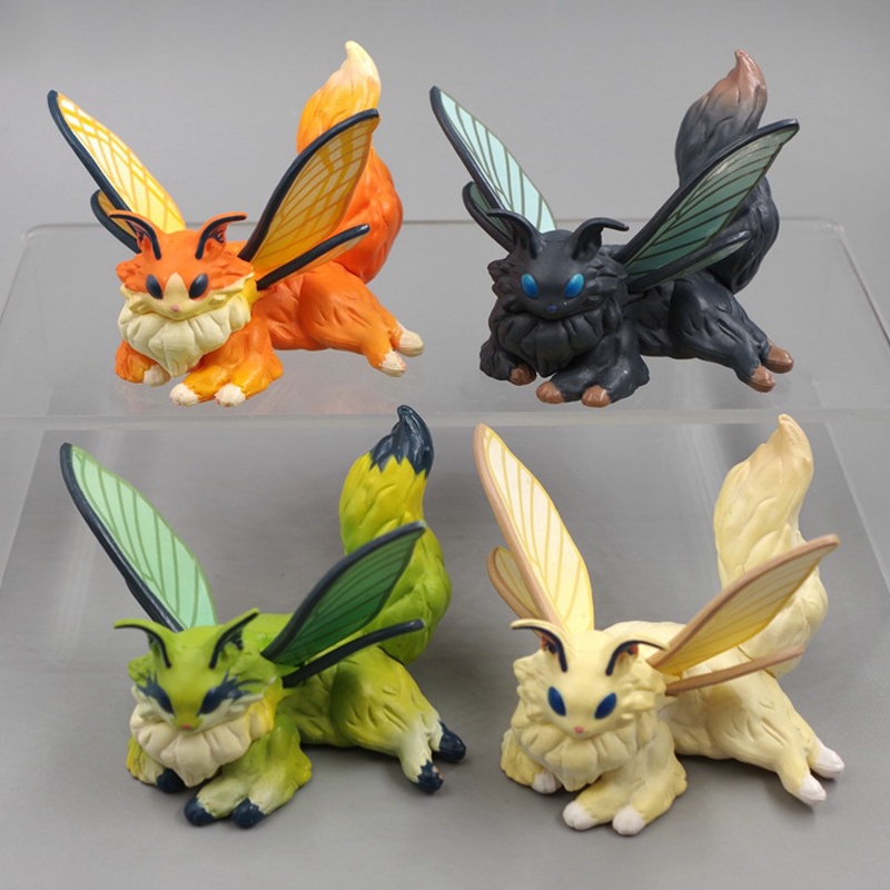 1 Đồ Chơi Lắp Ráp Mô Hình gashapon Nhật Bản 5cm Bằng pvc Hình Mèo Hoạt Hình Để Bàn Trang Trí