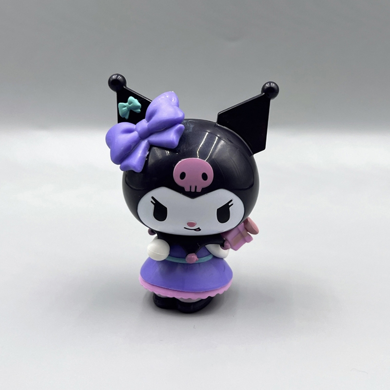 SANRIO Set 5 Mô Hình Nhân Vật Phim Hoạt Hình Nhật Bản 8.5-10cm