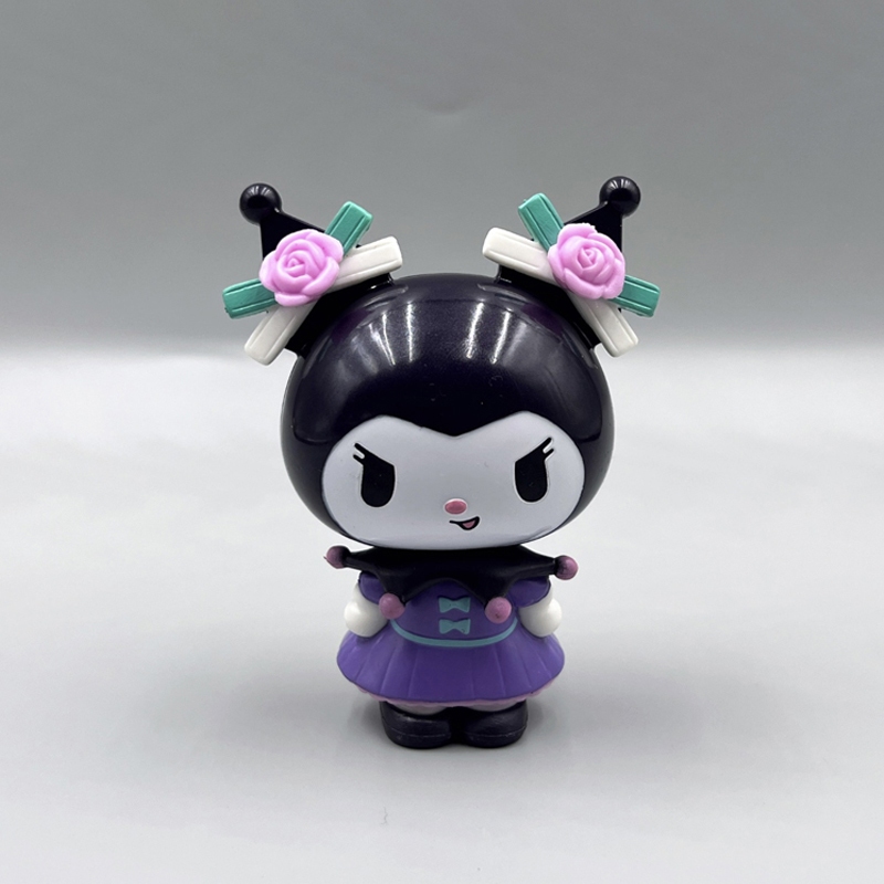 SANRIO Set 5 Mô Hình Nhân Vật Phim Hoạt Hình Nhật Bản 8.5-10cm