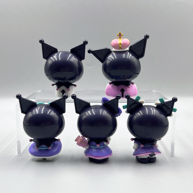 SANRIO Set 5 Mô Hình Nhân Vật Phim Hoạt Hình Nhật Bản 8.5-10cm