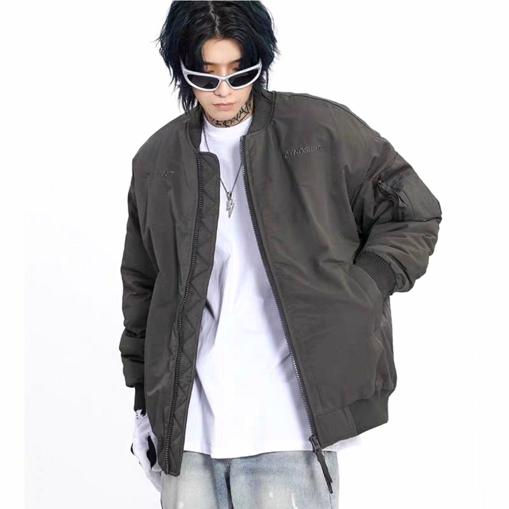 Esea Áo Khoác Bóng Chày Tay Dài Màu Trơn Đơn Giản Thời Trang harajuku Nhật Bản Cho Nam Và Nữ