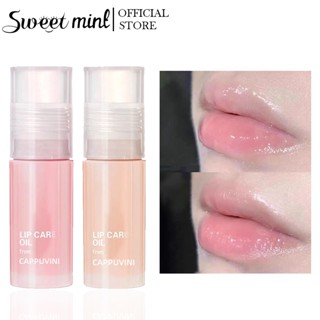 Son Bóng CAPPUVINI Màu Nude Nhạt Mềm Mượt Nuôi Dưỡng Môi Chống Thấm Nước