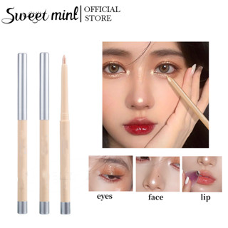   Hàng mới về  SWEET MINT Phấn mắt bắt sáng màu trắng nhũ ánh ngọc trai lâu trôi chống thấm nước 