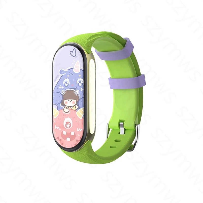 Silicone Dây Đeo Silicon Thay Thế Cho Đồng Hồ Thông Minh xiaomi mi band 8 xiaomi mi band 8