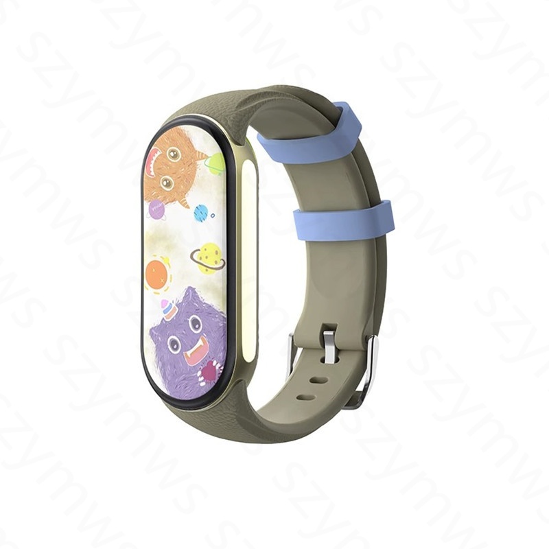 Silicone Dây Đeo Silicon Thay Thế Cho Đồng Hồ Thông Minh xiaomi mi band 8 xiaomi mi band 8