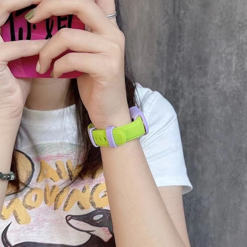 Silicone Dây Đeo Silicon Thay Thế Cho Đồng Hồ Thông Minh xiaomi mi band 8 xiaomi mi band 8