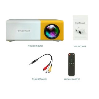 Máy ChiếU mini y300 hd 1080p led Cho ĐiệN ThoạI android