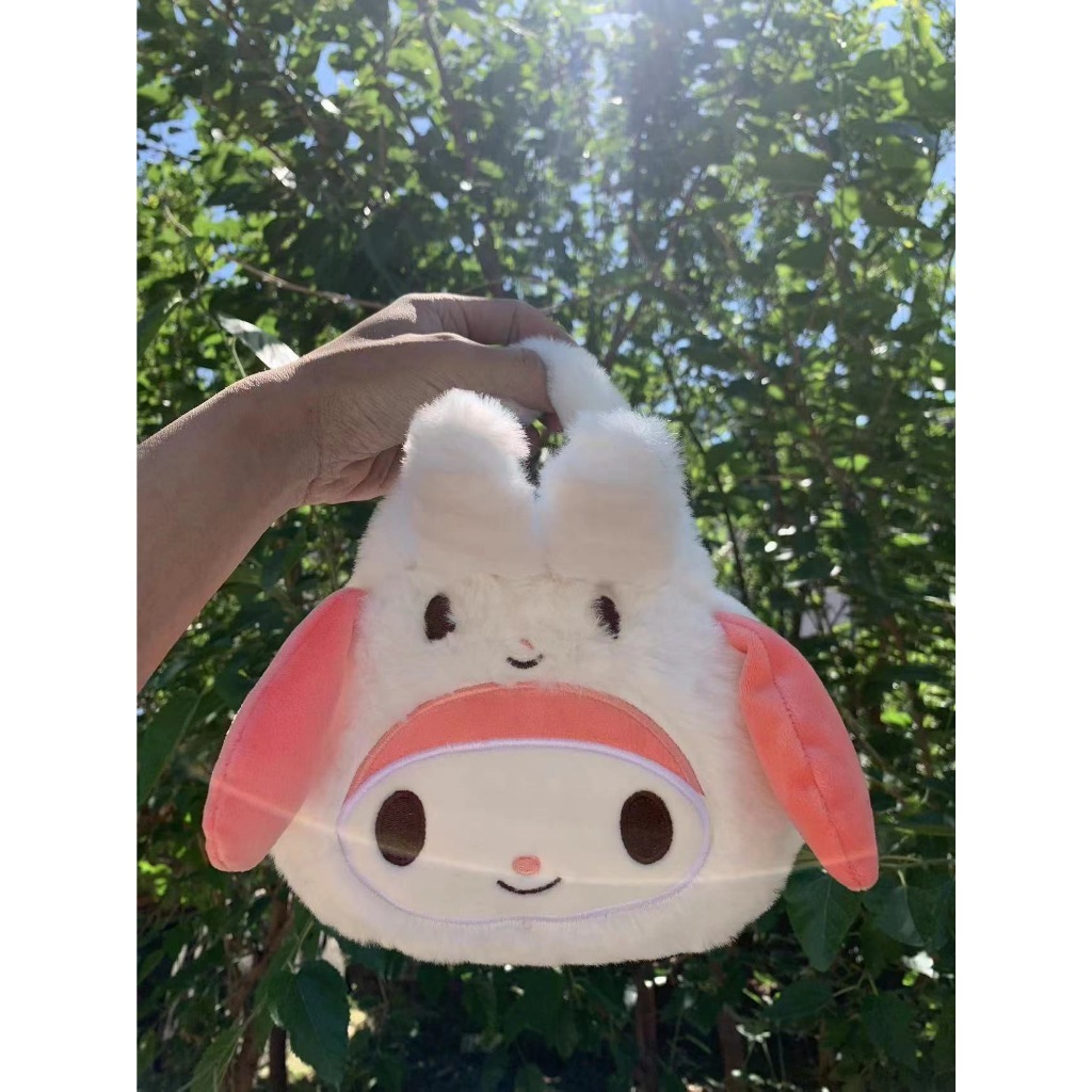 NALLCHEER SANRIO Túi Xách Đeo Vai Họa Tiết Hoạt Hình Xinh Xắn Cho Nữ