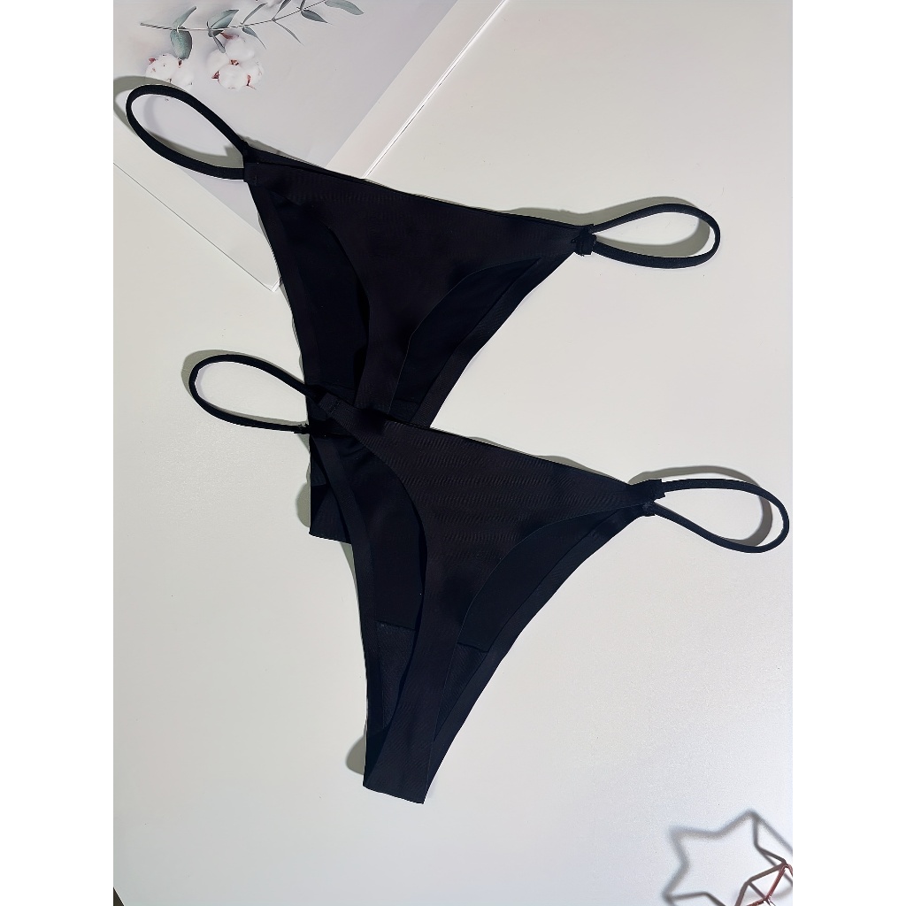 Phim hoạt hình In Sexy Thong Thoải mái Breathable Đàn hồi Quần lót Phụ nữ Quần lót Phụ nữ