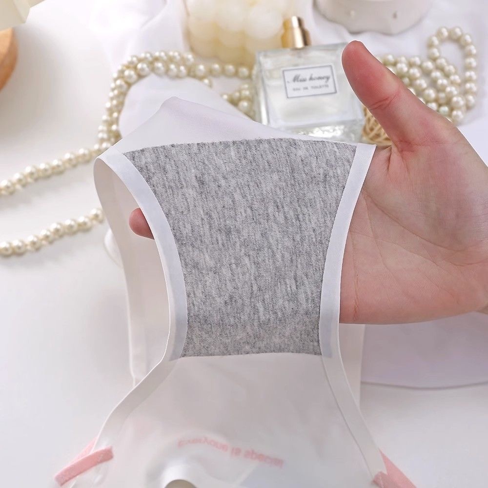 Quần lót in  chữ cái,Thoải mái liền mạch rỗng quần lót,Sexy Women's Underwear,Quần lót nữ