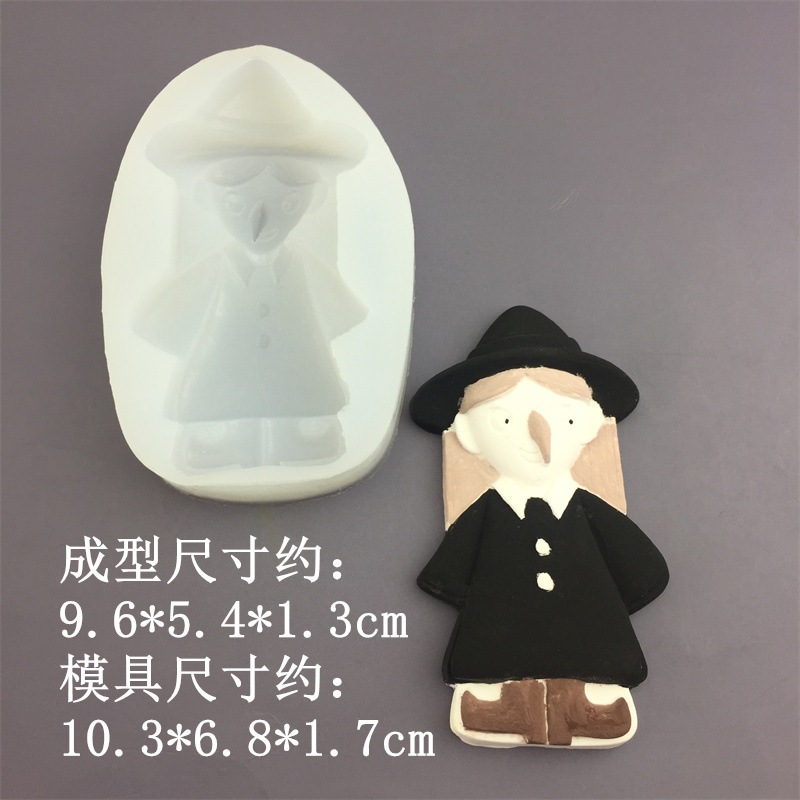 Khuôn silicone Làm Bánh Hình Nhện / Dơi / Quả Bí Ngô Trang Trí halloween