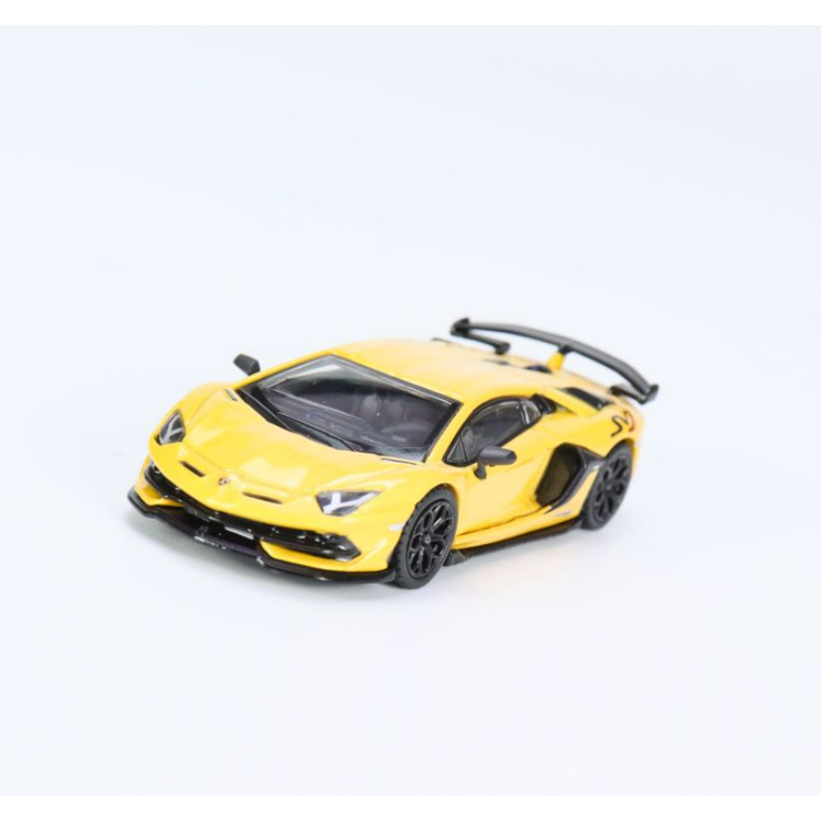 Mô Hình Xe Hơi lamborghini aventador svj giallo orion mgt00563-ch lhd Bằng Hợp Kim Tỉ Lệ 1: 64