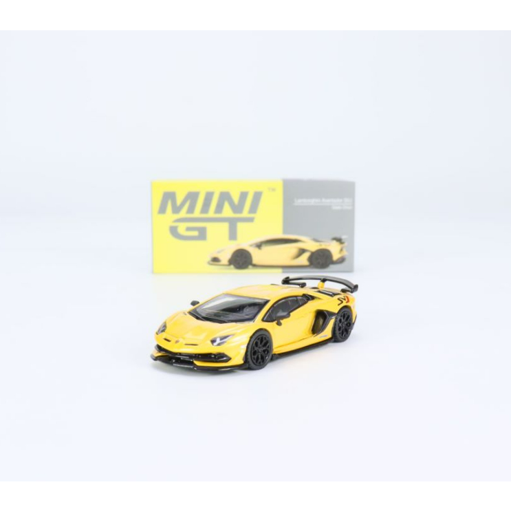 Mô Hình Xe Hơi lamborghini aventador svj giallo orion mgt00563-ch lhd Bằng Hợp Kim Tỉ Lệ 1: 64