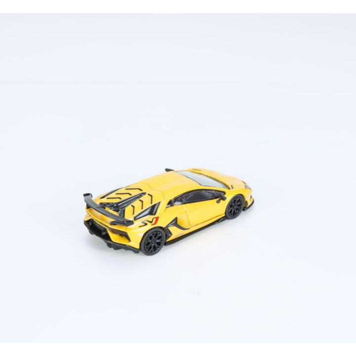 Mô Hình Xe Hơi lamborghini aventador svj giallo orion mgt00563-ch lhd Bằng Hợp Kim Tỉ Lệ 1: 64