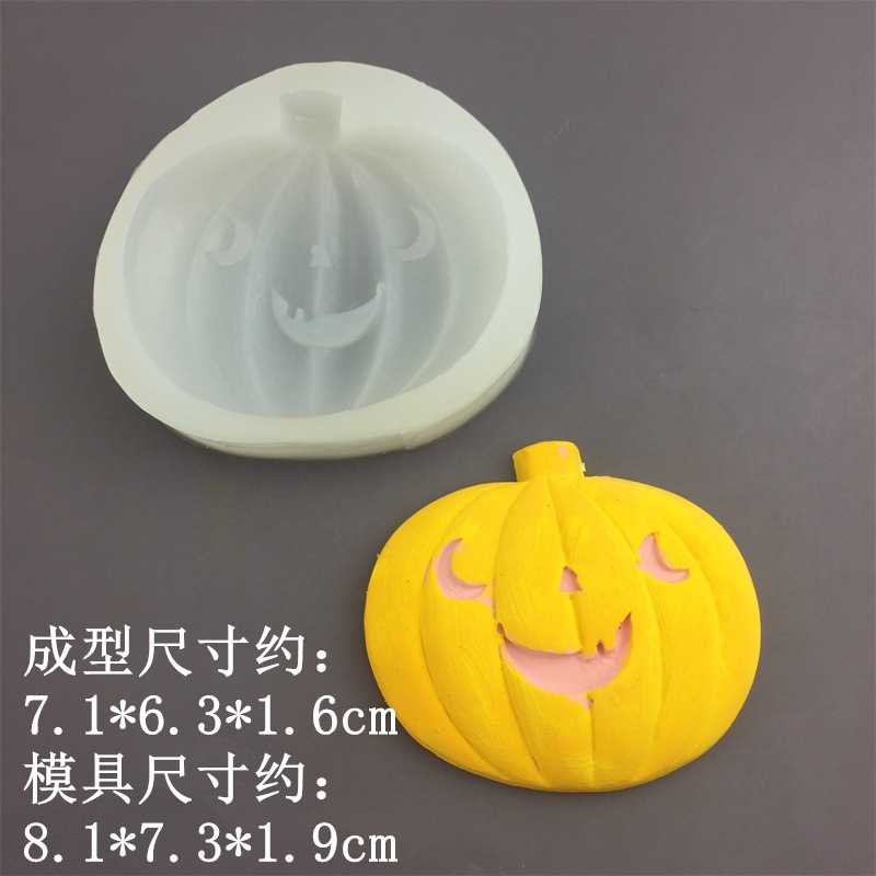 Khuôn silicone Làm Bánh Hình Nhện / Dơi / Quả Bí Ngô Trang Trí halloween