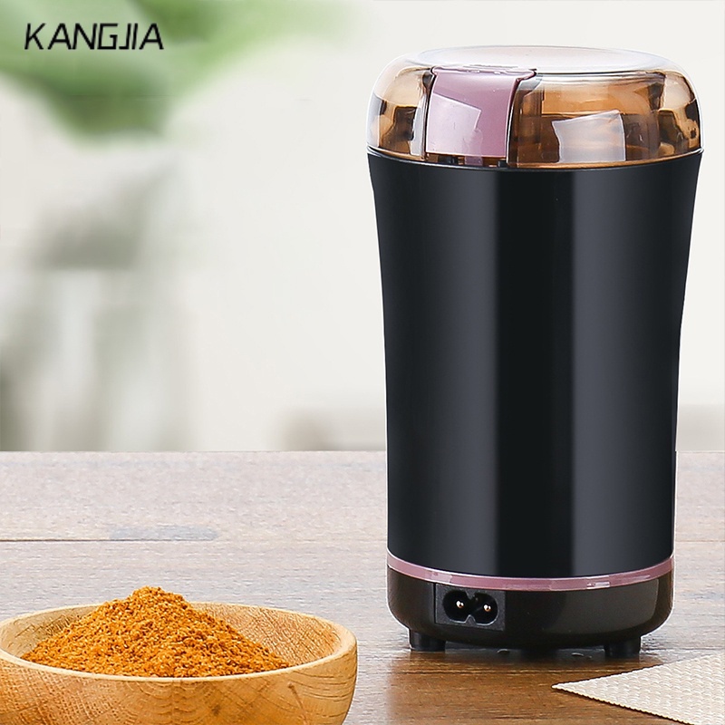 KANGJIA Máy Mài Bột Điện Máy Hộ Gia Đình Cối Xay Khô Nguyên Hạt Cà Phê Di Động Xay Máy Xay