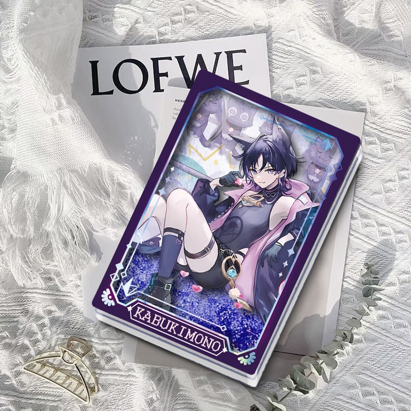 Genshin Impact Tears of Themis Honkai Star Rail Đĩa acrylic hai mặt cát trôi Mahjong Scaramouche Anime tượng mô hình Quà tặng YLAE