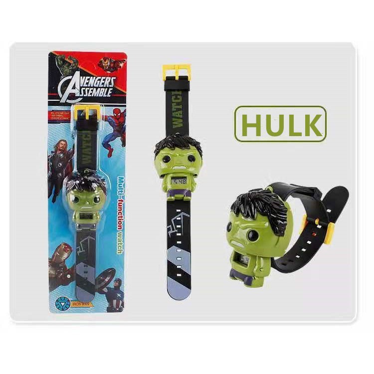 Đồng Hồ Đeo Tay Hoạt Hình iron man Dành Cho Trẻ