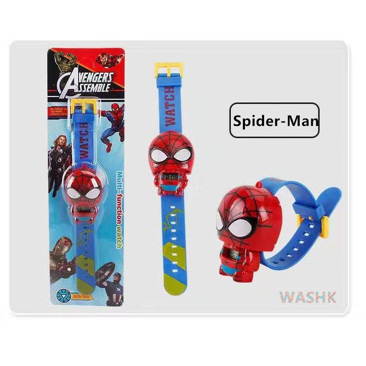 Đồng Hồ Đeo Tay Hoạt Hình iron man Dành Cho Trẻ