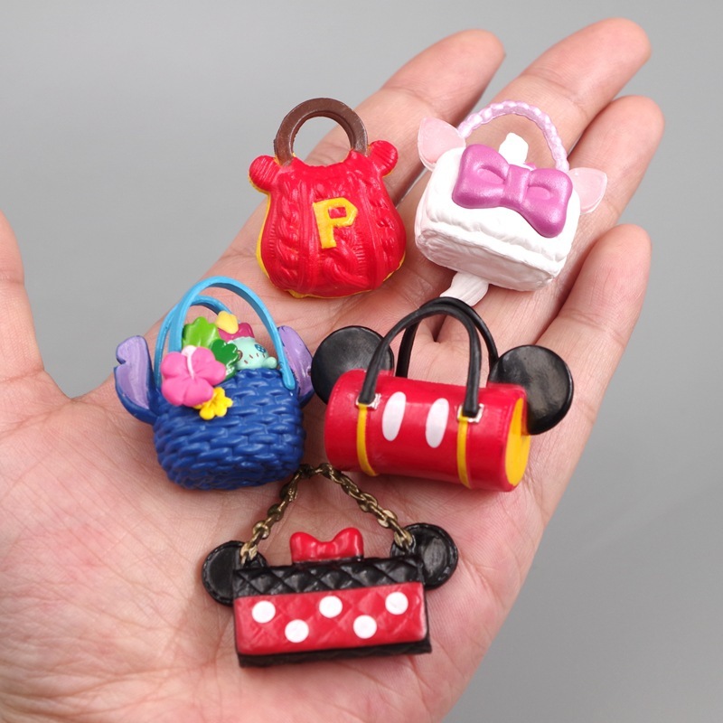 Bộ 6 Mô Hình Nhân Vật Hoạt Hình disney 3.5-4cm Bằng pvc