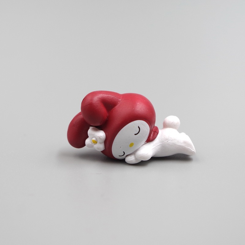 SANRIO Set 5 Mô Hình Nhân Vật Phim Hoạt Hình hello kitty 1.7-2cm