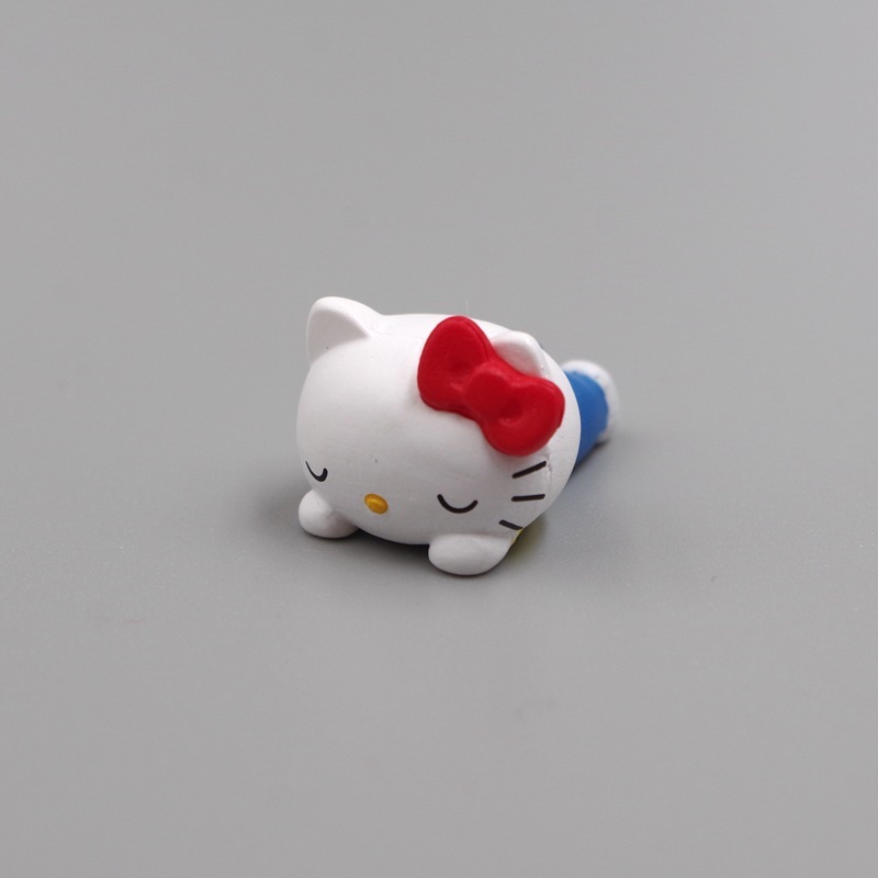 SANRIO Set 5 Mô Hình Nhân Vật Phim Hoạt Hình hello kitty 1.7-2cm