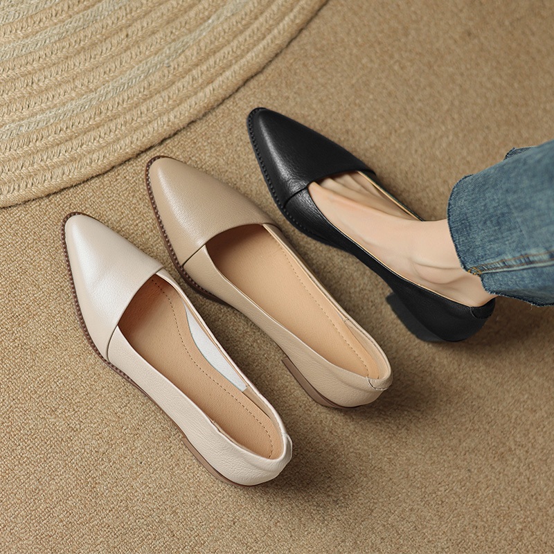 HONGXINJIE Giày Cao Gót Mũi Nhọn GIÀY SANDAL Thời Trang Mới 2023 Cho Nữ B95G08V 35Z230831