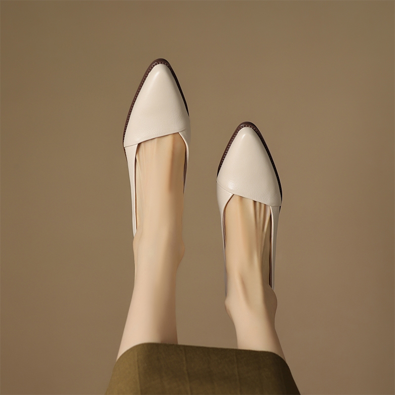 HONGXINJIE Giày Cao Gót Mũi Nhọn GIÀY SANDAL Thời Trang Mới 2023 Cho Nữ B95G08V 35Z230831