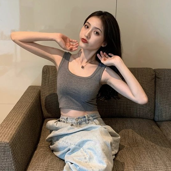 Áo Croptop Sát Nách Thời Trang Trẻ Trung Cho Nữ