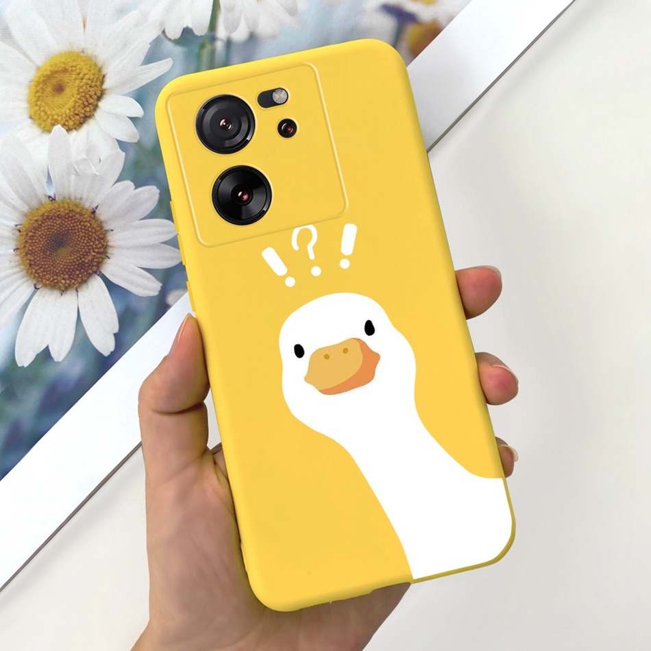 Ốp Điện Thoại Silicone tpu Mềm Họa Tiết Hoạt Hình Đáng Yêu Cho xiaomi 13t pro case xiaomi13t 5g 2023
