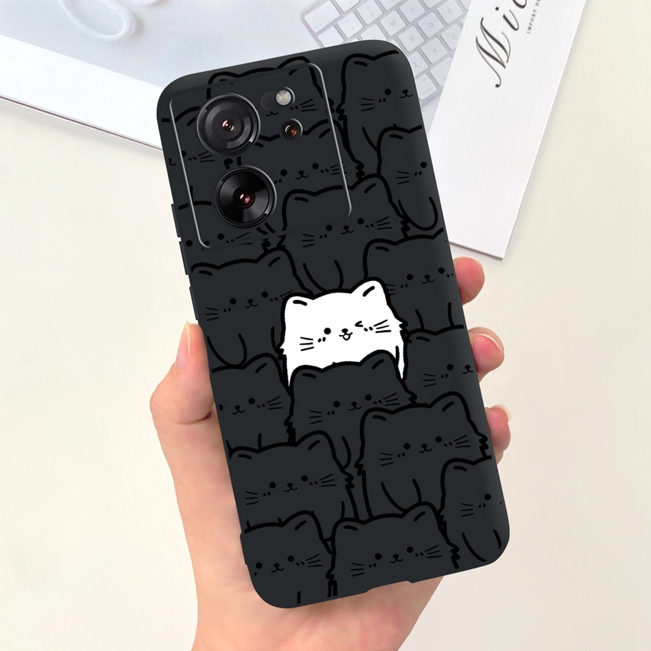 Ốp Điện Thoại Silicone tpu Mềm Họa Tiết Hoạt Hình Đáng Yêu Cho xiaomi 13t pro case xiaomi13t 5g 2023