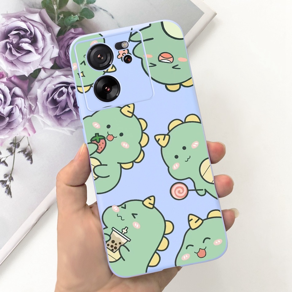 Ốp Điện Thoại Silicone tpu Mềm Họa Tiết Hoạt Hình Đáng Yêu Cho xiaomi 13t pro case xiaomi13t 5g 2023