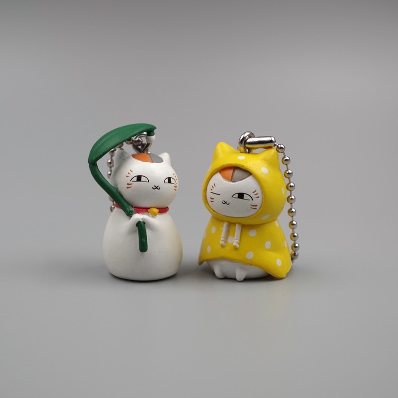 Bộ 6 Mô Hình Nhân Vật Hoạt Hình Natsume 'S book of friends Bằng pvc 2-3cm