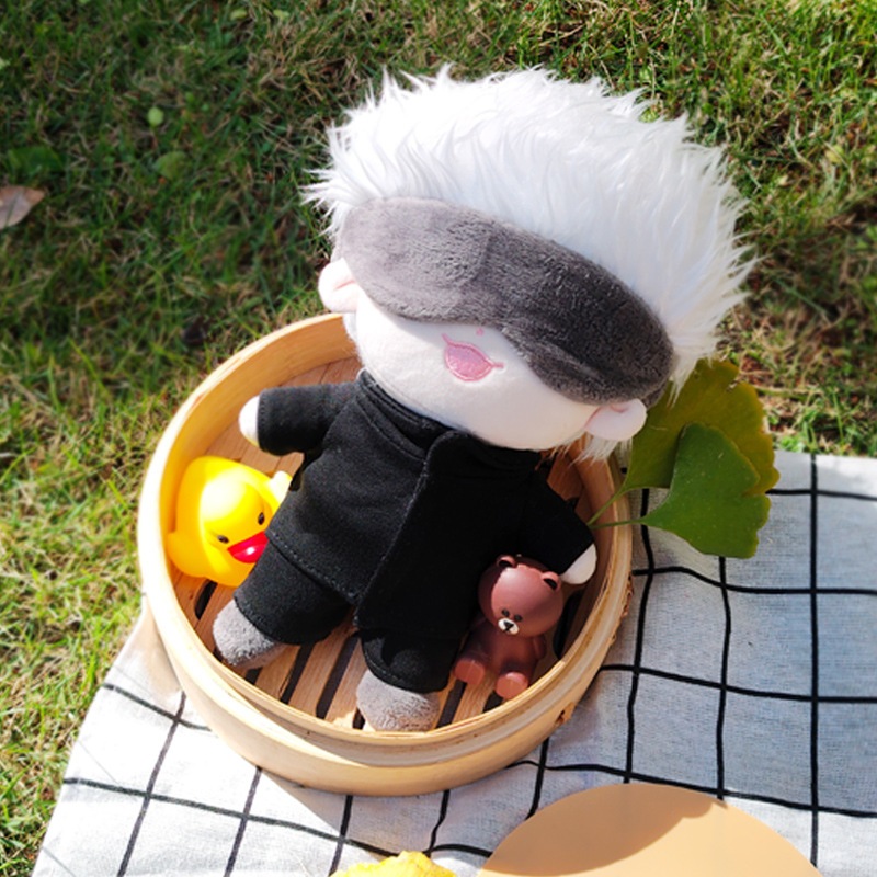 Thú Nhồi Bông Jujutsu Kaisen Mềm Mại Trang Trí Dễ Thương Cho Bé