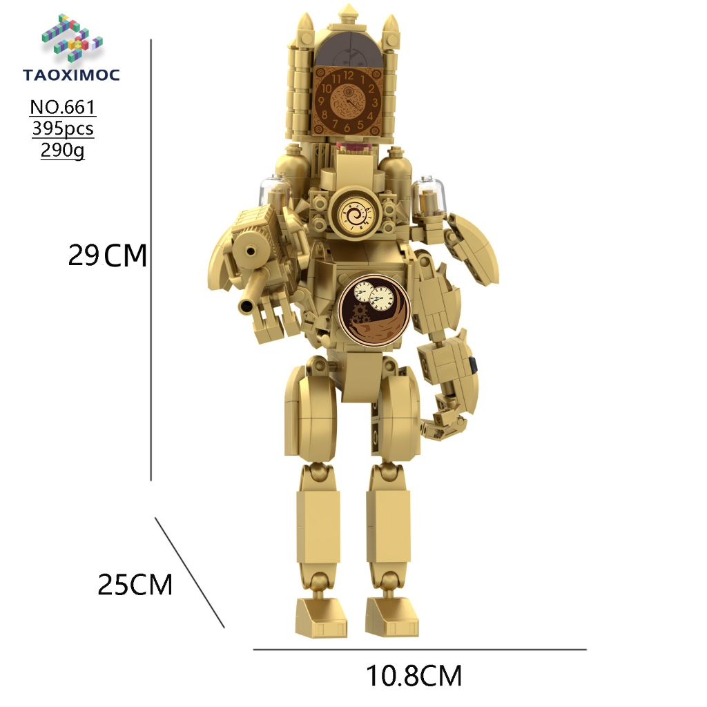 Moc Bộ Đồ Chơi Lắp Ráp Mô Hình  Lego Skibidi Toilet Trượt Tuyết Giáo Dục Cho Bé