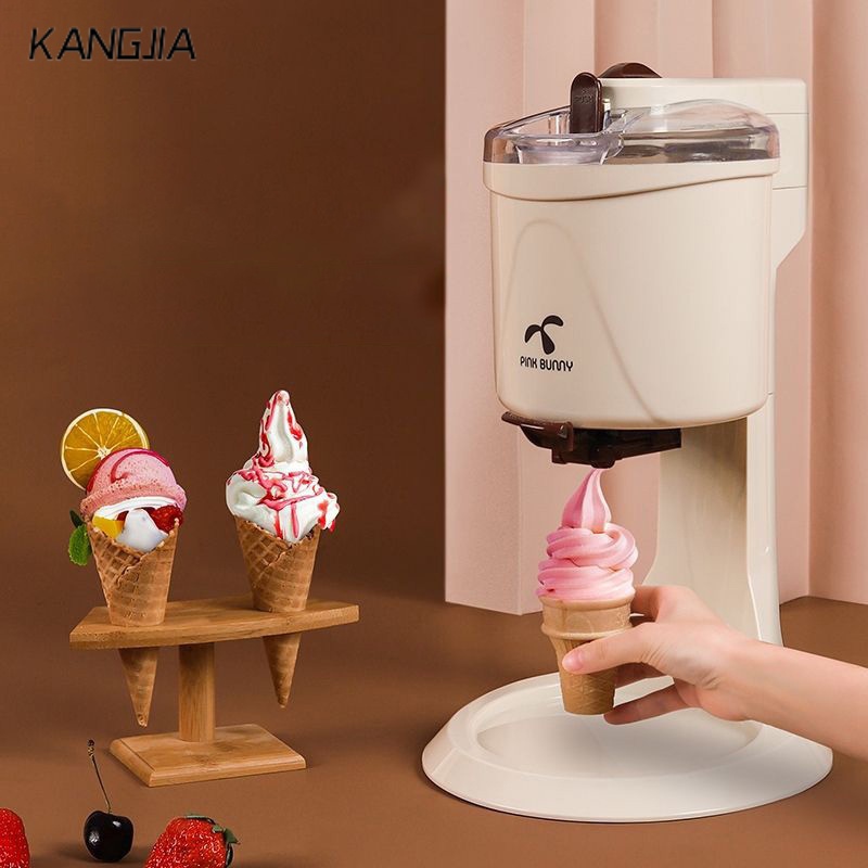 KANGJIA Máy làm kem trang chủ máy làm kem tự làm máy làm kem mini máy làm sữa chua tự động nhỏ máy làm kem