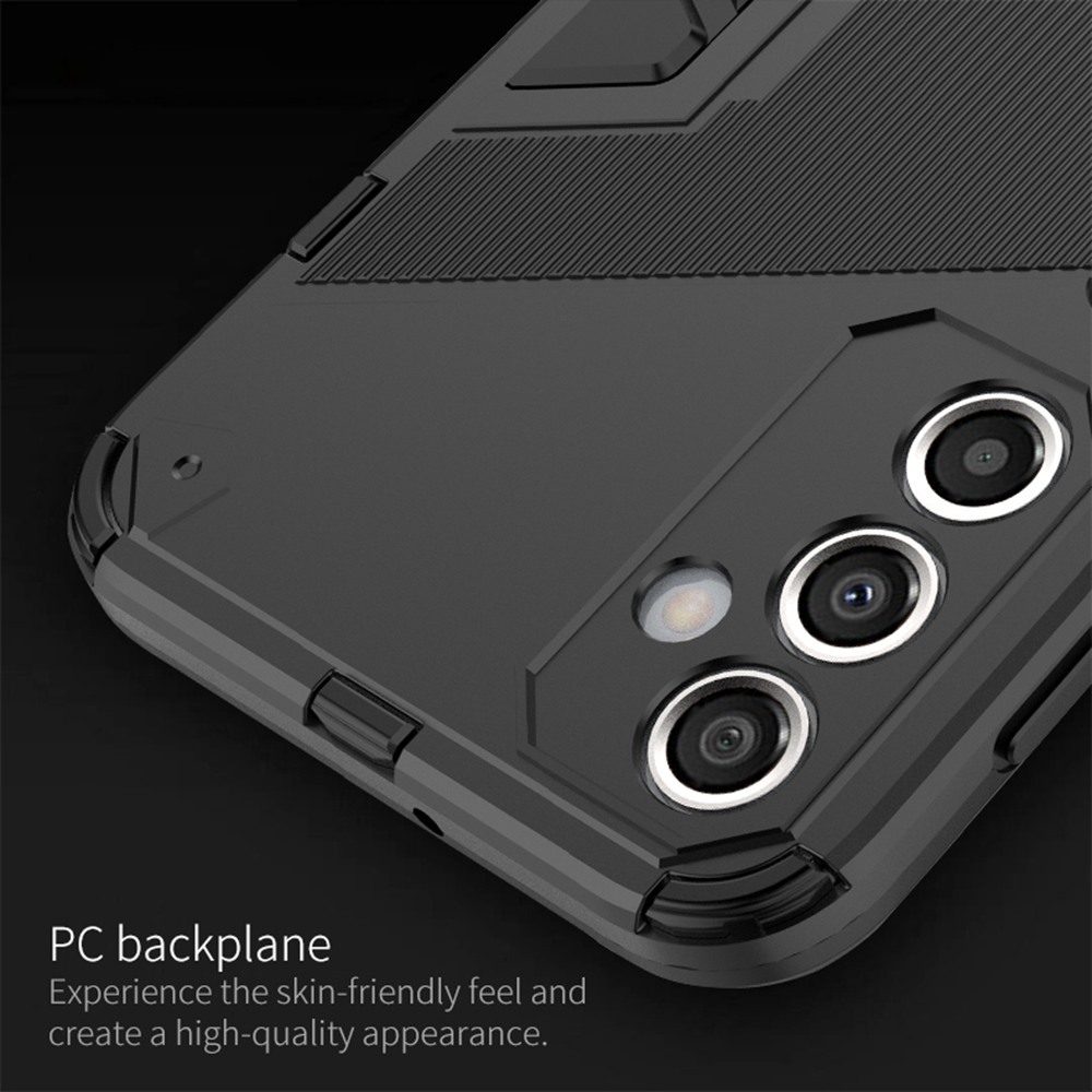 Cứng Ốp Điện Thoại Nhám Có Giá Đỡ Bảo Vệ Cho samsung galaxy a04e a04s a14 a24 a25 a34 a54 hk02