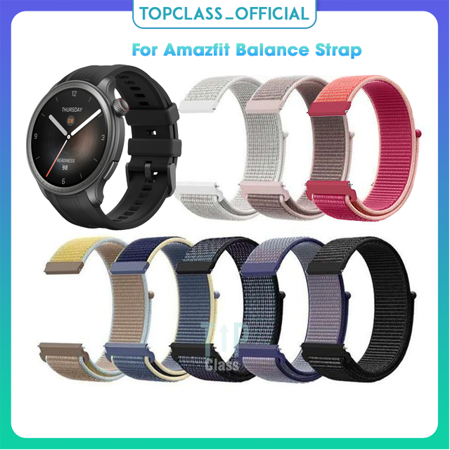 Dây Đeo Nylon Chất Lượng Cao Cho Đồng Hồ Thông Minh Amazfit Balance