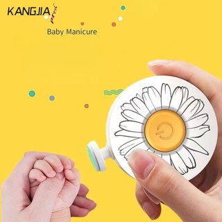 KANGJIA Thiết bị làm móng điện máy mài móng tay trẻ em máy mài móng tay cho bé máy cắt móng tay cho bé máy mài móng tay sơ sinh