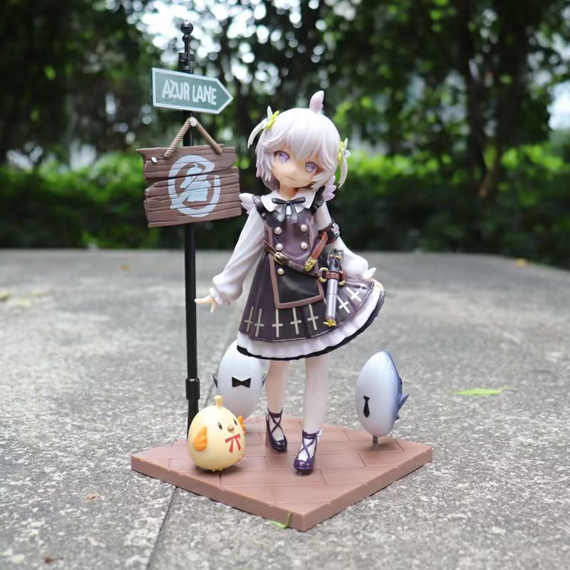 Mô Hình Nhân Vật Nữ Cá Mập 19cm azur lane u-110 Chân Thật