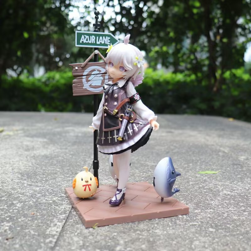 Mô Hình Nhân Vật Nữ Cá Mập 19cm azur lane u-110 Chân Thật