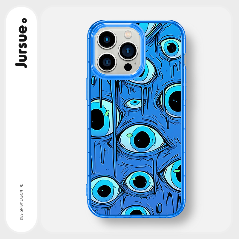 Ốp lưng JURSUE mềm chống bẩn hình ngầu độc lạ Cho IPHONE 15 14 13 12 11 PRO MAX SE 2020 X XR XS ip 8 7 PLUS Y4242