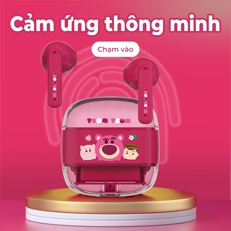 Disney A11 TWS Tai Nghe Không Dây Bluetooth 5.3 Earphones Cảm Ứng Giảm Tiếng Ồn Kèm Mic