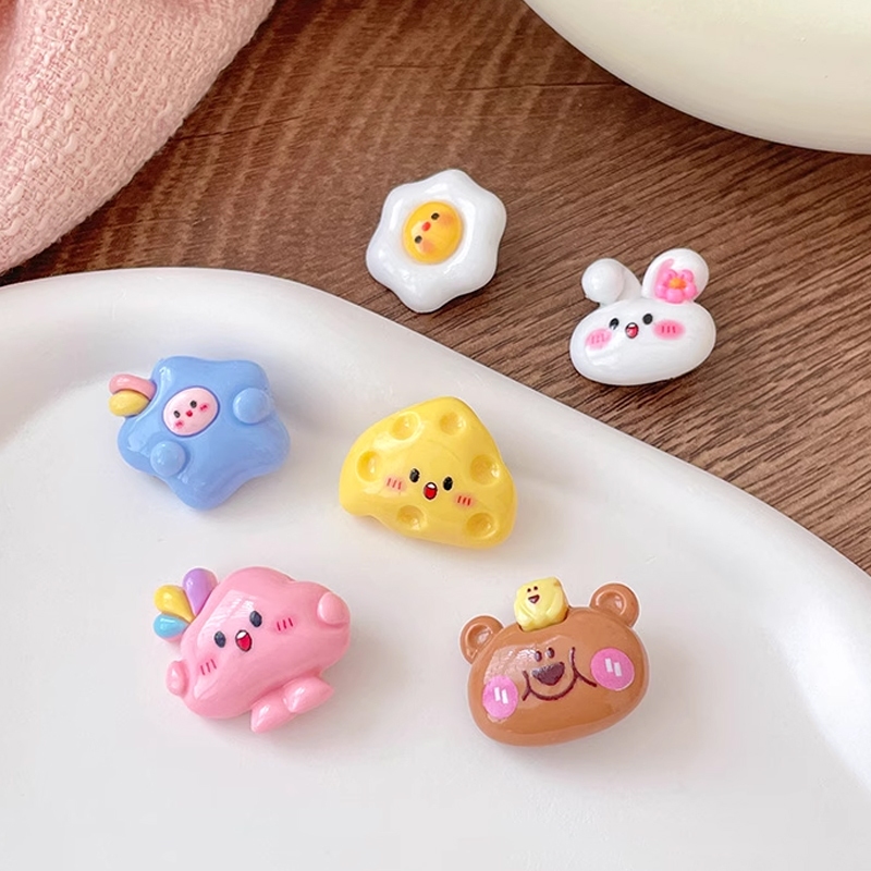 Miumiua🔮Kẹp tóc kiểu đám mây hoạt hình dễ thương cho nữ 2024